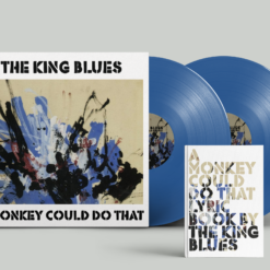 Doppel Vinyl 12" mit Lyric Book THE KING BLUES  A Monkey Could Do That