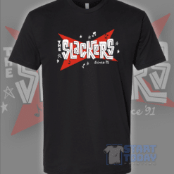 T-Shirt THE SLACKERS Eddy Black Reggae